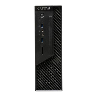 CAPTIVA Business-PC "Workstation I73-027", schwarz, Microsoft Windows 11 Pro (64 Bit), 16 GB RAM 1000 GB SSD, Computer