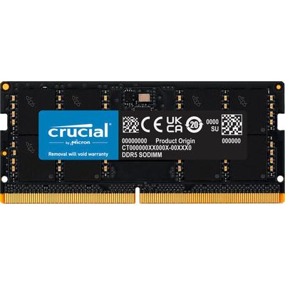 CRUCIAL Arbeitsspeicher "32GB DDR5-4800 SODIMM" Gr. 32GB, 4800 MHz, schwarz Arbeitsspeicher