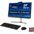 CSL All-in-One PC "Unity U24B-AMD / 5650GE 1000 GB 16 RAM Win 11" Computer Gr. Microsoft Windows 11 Home (64 Bit), 16 GB RAM 1000 GB SSD, schwarz All in One PC