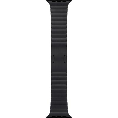 APPLE Smartwatch-Armband "38mm Link Bracelet" Uhrenarmbänder schwarz (space schwarz) Ersatzarmbänder