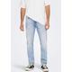 Regular-fit-Jeans ONLY & SONS "WEFT" Gr. 28, Länge 30, blau (light blue denim) Herren Jeans Regular Fit