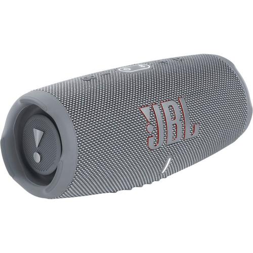 JBL Bluetooth-Lautsprecher ""Charge 5 Portabler"" Lautsprecher wasserdicht grau