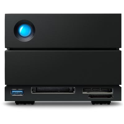 LACIE HDD-NAS-Festplatte "2big Dock Thunderbolt™3", schwarz, 36 TB, Festplatten