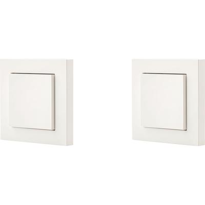 EVE Schalter "Light Switch (HomeKit) 2er Pack", weiß, B:8,5cm H:8,5cm L:4,1cm, Schalter
