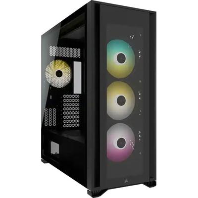 CORSAIR PC-Gehäuse "iCUE 7000X RGB" Computergehäuse schwarz Computer-Gehäuse
