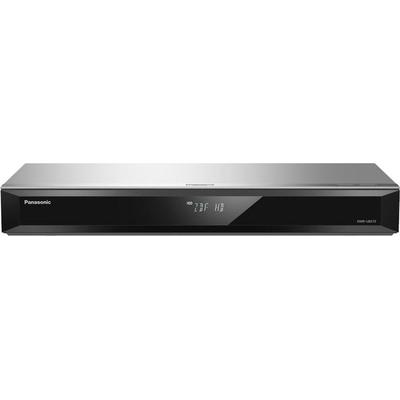 PANASONIC Blu-ray-Rekorder "DMR-UBS70", silber, B:43cm H:5,9cm T:19,9cm, Abspielgeräte, für DVB-S, Satellitenempfang
