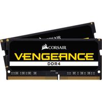 CORSAIR Laptop-Arbeitsspeicher VENGEANCE 16 GB (2 x 8 GB) DDR4 3200 Arbeitsspeicher Gr. 16, 3200 MHz, schwarz Arbeitsspeicher