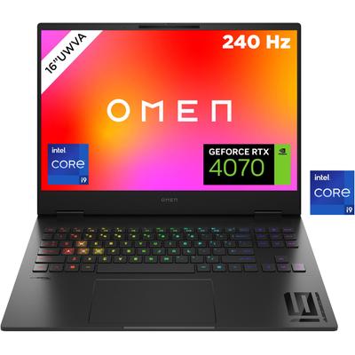 HP Gaming-Notebook "OMEN 16-u1095ng" Notebooks Gr. 32 GB RAM 1000 GB SSD, Core i9, Windows 11 Home, schwarz