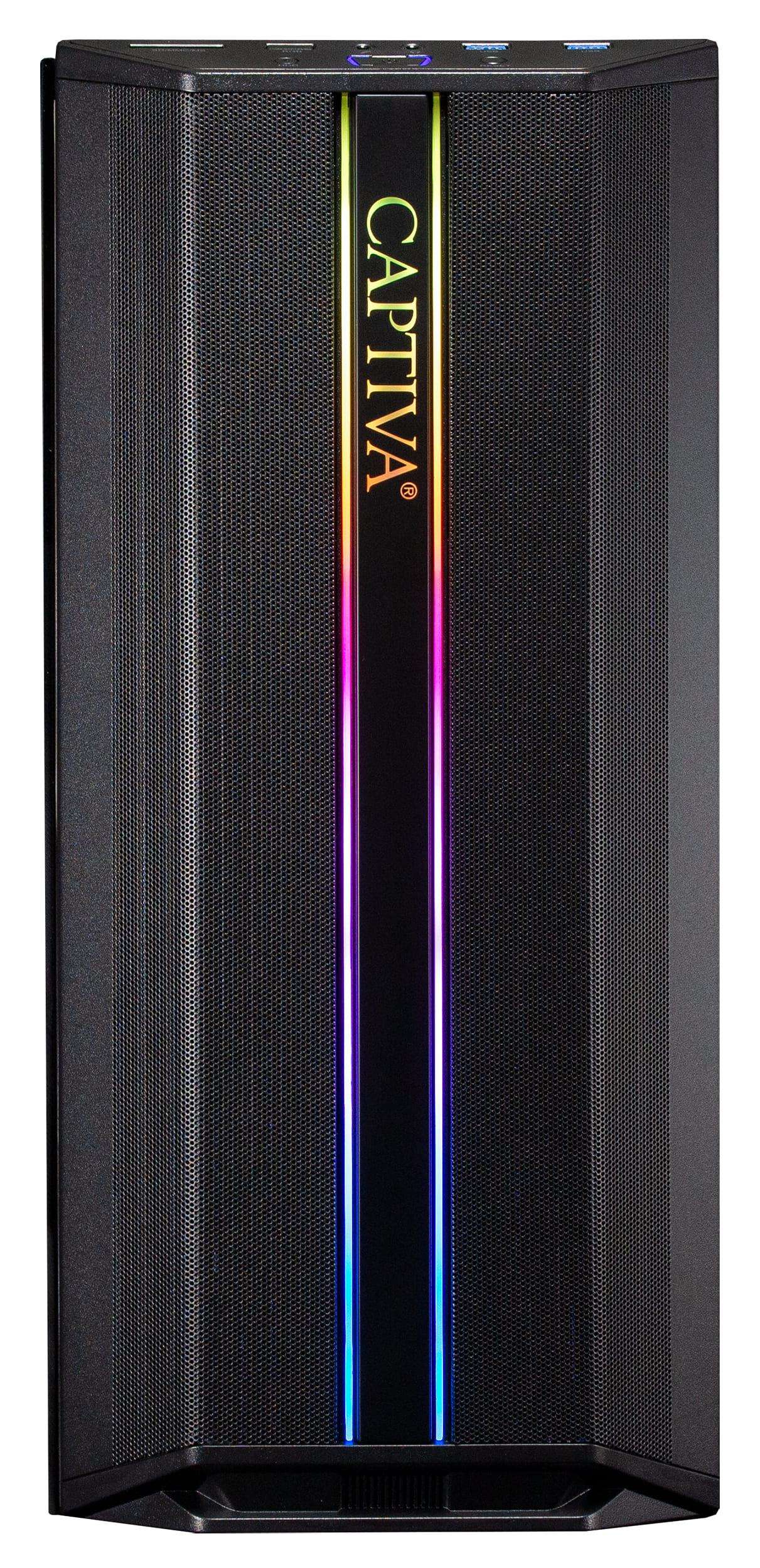 CAPTIVA Gaming-PC "Advanced Gaming R76-273", schwarz, ohne Betriebssystem, 16 GB RAM 1.000 GB SSD, Desktop-PCs