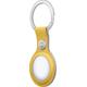APPLE Schlüssel-Anhänger "Air Tag Leather Key" Schlüsselanhänger gelb (meyer lemon) Schlüsseltaschen