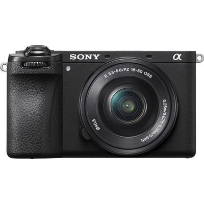 SONY Systemkamera "Alpha ILCE-6700 + 16–50-mm-Objektiv" Fotokameras schwarz Systemkameras