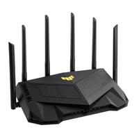 ASUS WLAN-Router Router Asus WiFi 6 AiMesh TUF-AX6000 Router schwarz WLAN-Router