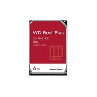 WESTERN DIGITAL HDD-NAS-Festplatte Red Plus 6 TB, rot, 6 TB, Festplatten