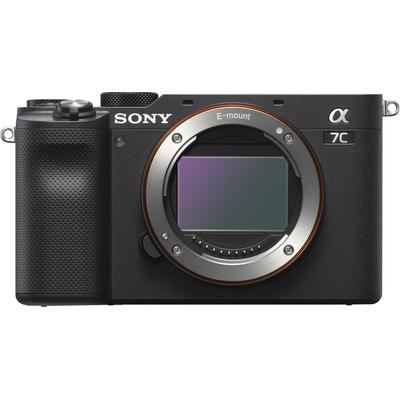 SONY Vollformat-Digitalkamera "ILCE-7CB A7C" Fotokameras schwarz Sonstige Digitalkameras