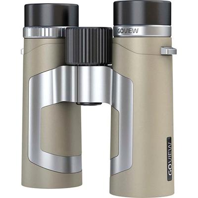 GOVIEW Fernglas "ZOOMR 10x34", braun (light braun), B:12,48cm H:4,43cm T:12,88cm, Ferngläser