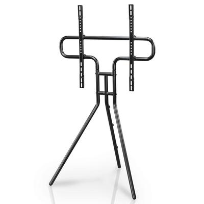 HAMA TV-Ständer "TV Ständer, Staffelei freistehend, 191 cm, 75 Zoll", schwarz, B:75,1cm H:133,5cm T:54cm, Gerätehalterun