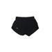 Under Armour Athletic Shorts: Black Print Activewear - Women's Size Large