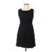 Xhilaration Casual Dress - A-Line: Black Dresses - Women's Size Medium