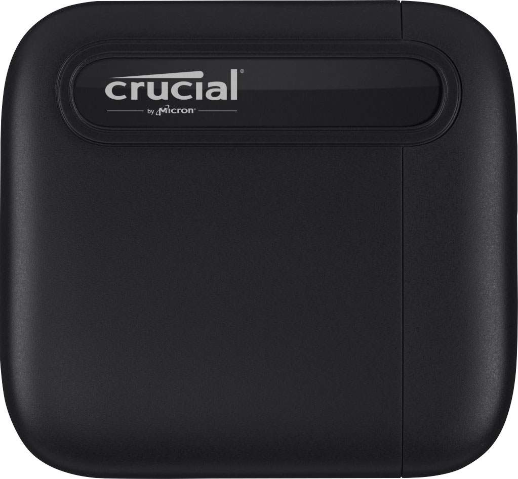 CRUCIAL externe SSD "X6 Portable SSD", schwarz, 1 TB, Lesegeschwindigkeitmaximal 540 MB/s, Festplatten Image