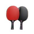 Yardwe 2pcs 5 Carbon Fiber Pong Paddle Professional Table Tennis Paddle Pong Balls Pong Bats Professional Table Tennis Bats Table Tennis Equipment Bamboo Table Tennis Racket Red