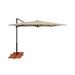 Sol 72 Outdoor™ Cora 103.2" Square Cantilever Umbrella Metal in Brown | 105.91 H in | Wayfair 3DFC5EFF3F9A45219BA43128F9330B5A