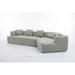 Green Reclining Sectional - Brayden Studio® Cortaz 2 - Piece Upholstered Seating Component Polyester/Upholstery | Wayfair