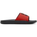 Red Logo-branded Straps Sandals