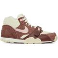 Off-white & Burgundy Air Trainer 1 Sneakers