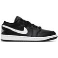 Black & White Air Jordan 1 Low Sneakers