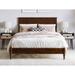 Naples Solid Wood Low Profile Platform Bed