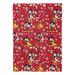 Mickey Mouse I Love Us Silk Touch Throw