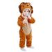 Children s Little Lion Animal Pajamas Hooded Bodysuit Plush Baby Clothing Cosplay Clothing