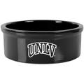 Black UNLV Rebels 7" Pet Bowl