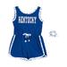 Girls Toddler Colosseum Royal Kentucky Wildcats Scoops Ahoy Floral Romper & Scrunchie Set