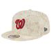 Men's New Era Cream Washington Nationals Spring Training Leaf 9FIFTY Snapback Hat