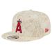 Men's New Era Cream Los Angeles Angels Spring Training Leaf 9FIFTY Snapback Hat