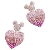 BaubleBar Mickey Mouse Heart Earrings