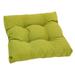 19-inch Square Indoor/Outdoor Tufted Chair Cushion - 19" x 19"