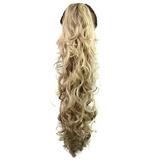 Desertasis claw clip curly ponytail Long Clip-in Curly Claw Jaw Ponytail Clip In Hair Extensions Wavy Hairpiece