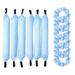 Carevas Hair Curler Rollers Wavy Hair Tool Hair Curler Set Button Rollers Button Hair Set 6PCS Rollers 6PCS Lazy Wavy Tube Hair Tool Salon Quality Set - 6PCS OWSOO Curls Easy-to-Use Hair