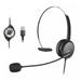 Pristin Headsets Headset USB Head-Mounted USB Head-Mounted Computer ERYUE OY131 Ear Headset Head-Mounted Computer Ear Volume Ear Headset USB Ear Call Center Computer Ear Call QISUO