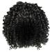 Human Hair Wig Curly African Ladies Wig Rod Fluffy Fiber High Temperature Silk Headgear Suitable For Black Women European And American Small