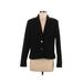 7th Avenue Design Studio New York & Company Blazer Jacket: Short Black Print Jackets & Outerwear - Women's Size 10