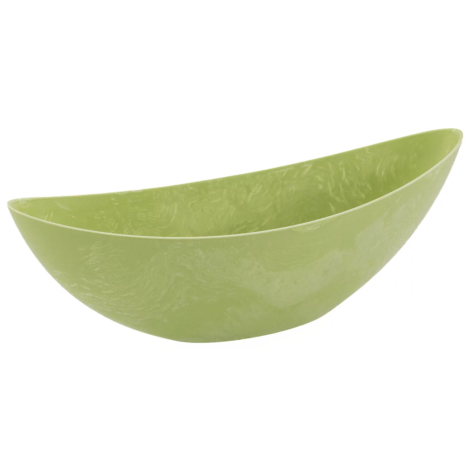 Pot en plastique, vert tilleul, 39 x 12 x 11 cm