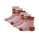 ewers - Socken Ringel 6Er Pack In Rose/Kupfer, Gr.23-26