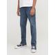 Regular-fit-Jeans JACK & JONES JUNIOR "JJICLARK JJORIG STRETCH SQ 223 NOOS JNR" Gr. 164, N-Gr, blau (blue denim) Jungen Jeans