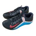 Nike Shoes | Nike Mens Metcon 6 Black Light Blue Fury Cross Training Shoes Size 10 Ck9388 Gym | Color: Black/Blue | Size: 10