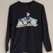 Disney Tops | Disney Haunted Mansion Long-Sleeved Tee | Color: Black | Size: M