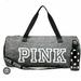 Pink Victoria's Secret Bags | Hard To Find!! New In Package, Victoria's Secret Pink Duffle Bag & Water Bottle | Color: Gray/White | Size: Os