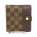 Louis Vuitton Bags | Louis Vuitton Compact Zipper Wallet Damier Bifold Wallet N61668 Brown | Color: Brown | Size: Os